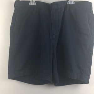 NÁUTICA MENS SZ 38W NAVY  CLASSIC FIT CHINO SHORTS